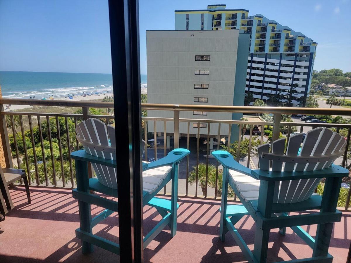 Ocean View King Suite With Modern Decor And Accents - Caravelle Resort 605 Sleeps 4 Guests Миртъл Бийч Екстериор снимка